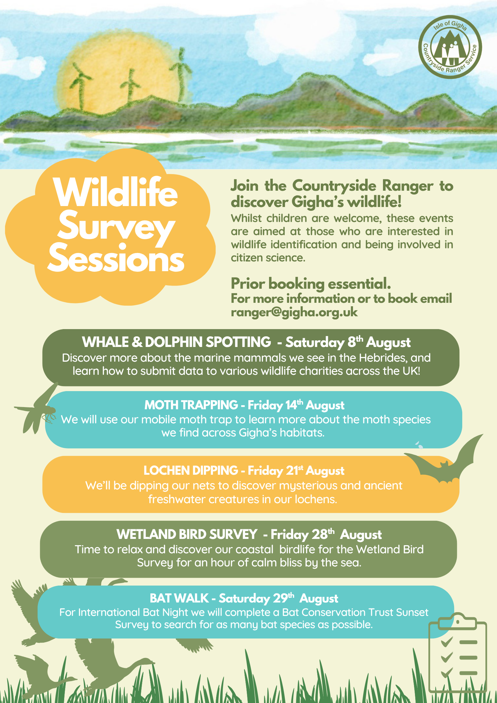 Ranger Service Events